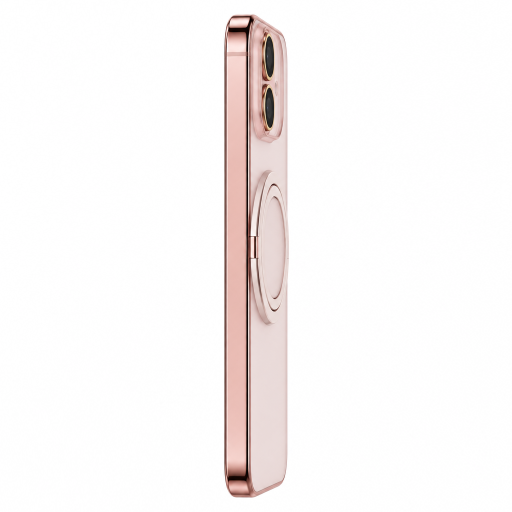 Frosted Gyro Ring Case - Side Profile