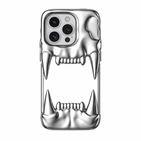 Tiger Tooth Phone Case - Front View